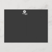 Punk Skull Briefkaart (Achterkant)