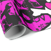 Punk Skull Princess inpakpapier (Rol Hoek)