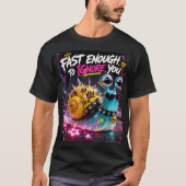 Punk Slak "Snel Genoeg" – Dubbelzijdige 3D Grafiek T-shirt (Voorkant)