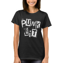 Punk sleuf voor Black Women's Basic T-Shirt