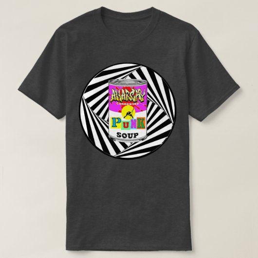 punk soep op art t-shirt (Design voorkant)