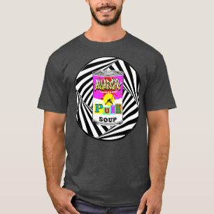 punk soep op art t-shirt
