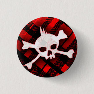 Punk spellen ronde button 3,2 cm
