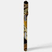 PUNK STEAM-VISTUIG, GEMSTONES, BUTTERFLIES MONOGRA Case-Mate iPhone CASE (Achterkant / Rechts)