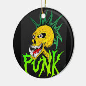 Punk steen keramisch ornament (Links)