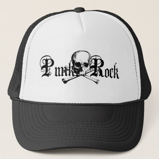 Punk steen trucker pet (Voorkant)