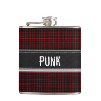 Punk steenkolf op maat gegoten monogram heupfles