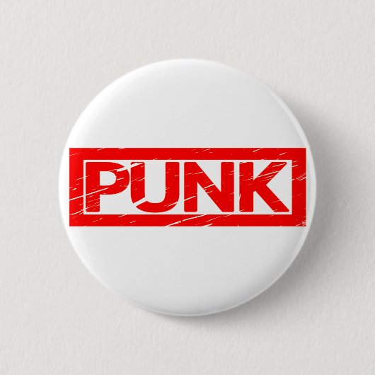 Punk Stempel Ronde Button 5,7 Cm (Voorkant)