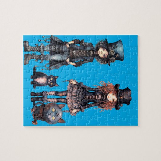 Punk stengel legpuzzel (Horizontaal)
