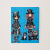 Punk stengel legpuzzel (Verticaal)