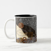 Punk stoomruimte - KoffieMok Tweekleurige Koffiemok (Links)