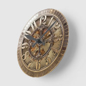 Punk stoomstijl ronde klok (Hoek)