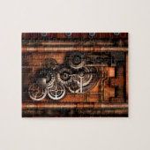 Punk stoomversnellingen en rivieren legpuzzel (Horizontaal)