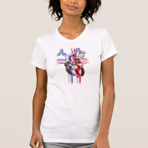Punk stuurhart t-shirt