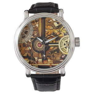 Punk stuurhutwerk horloge