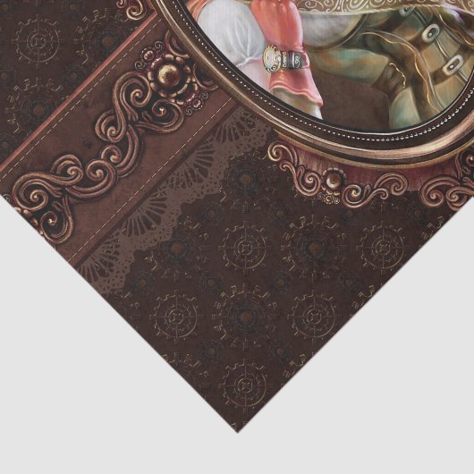 Punk stuurwiel Abstract patroon vernieuwend Tissuepapier (Detail)