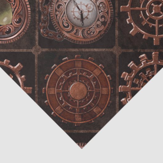 Punk stuurwiel Abstract patroon vernieuwend Tissuepapier (Detail)