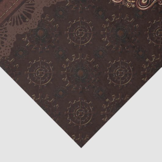 Punk stuurwiel Abstract patroon vernieuwend Tissuepapier (Detail)