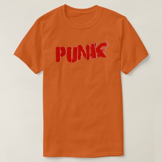 Punk T-shirt (Design voorkant)