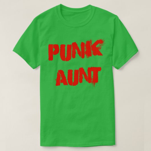 Punk tante t-shirt (Design voorkant)