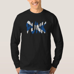 Punk Till I Die Scotland Flag Scottish Edition T-shirt