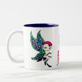 Punk Tweekleurige Koffiemok (Links)