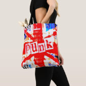 Punk Union Jack Canvas tas (Dichtbij)