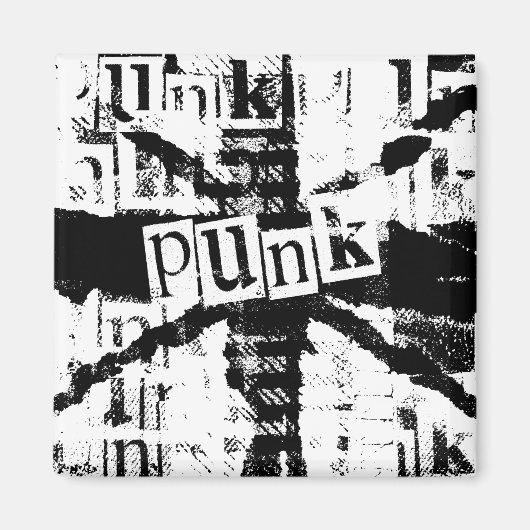 Punk Union Jack Magnet (Voorkant)