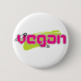 Punk Vegan Ronde Button 5,7 Cm