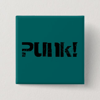 Punk! Vierkante Button 5,1 Cm