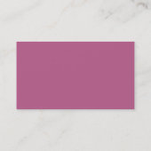 Punk Visitekaartje van de schedel, Roze (Achterkant)