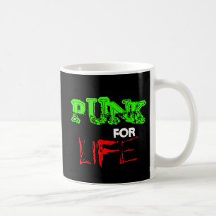 Punk voor het leven koffiemok