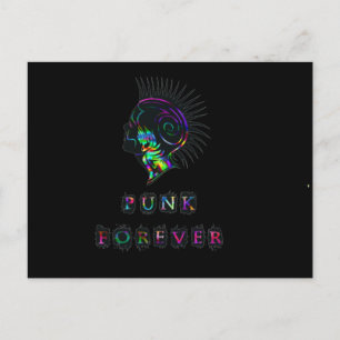 PUNK VOORTGANGSTER GANG REBELLION MOTTO SYMBOOL BRIEFKAART