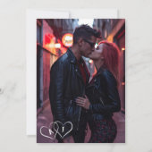 Punk Wedding Kaart (Achterkant)