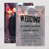 Punk Wedding Kaart (Voorkant / Achterkant)