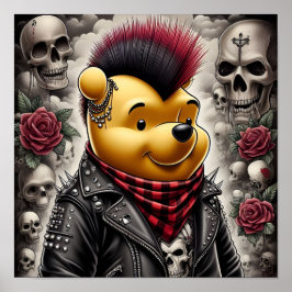 Punk Winnie de Pooh 1 Poster
