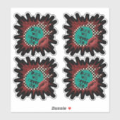Punk Zal Nooit Sterven Sticker Sheet (Vel)