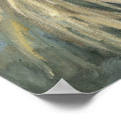 Punk zonnebrillen Groot Vrouw Portret Unique Artsy Poster (Hoek)