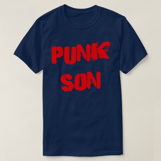 Punk zoon t-shirt (Design voorkant)