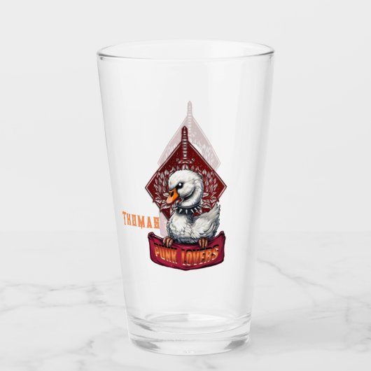 Punk zwaan: de gevederde rebel. glas (Voorkant)