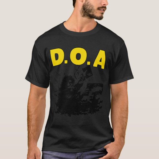 Punkband in Grunge-stijl T-shirt (Voorkant)