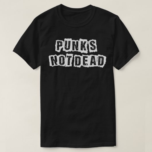 Punken niet dood t-shirt (Design voorkant)
