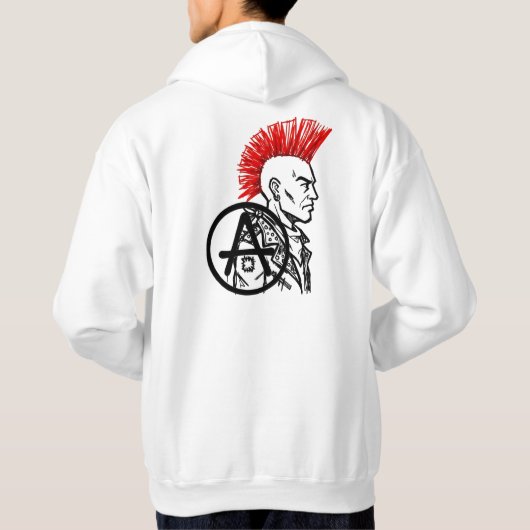 Punkhouding Hoodie (Achterkant)