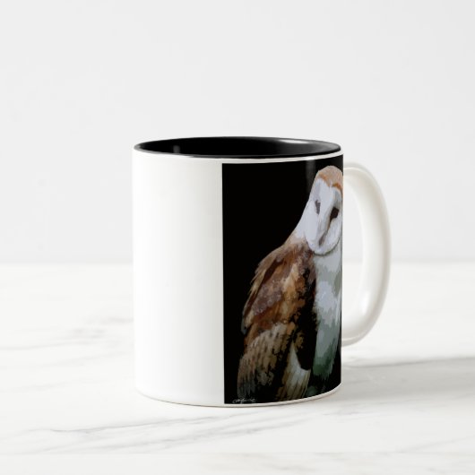 Punkie 3 tweekleurige koffiemok (Voorkant rechts)