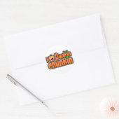 Punkin Chunkin Ronde Sticker (Envelop)