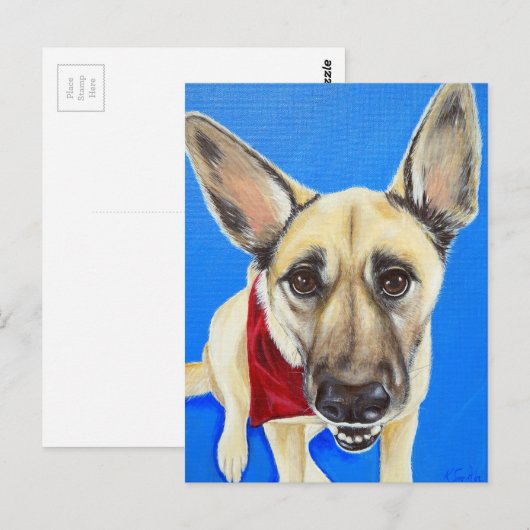 Punkin Painting Briefkaart (Voorkant / Achterkant)