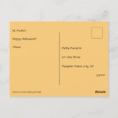 Punkin' Shell Briefkaart (Achterkant)