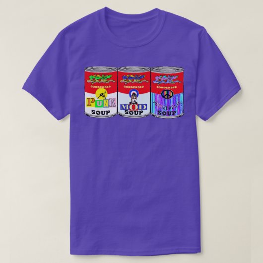 punkmodpsychodelic Art Soup T-shirt (Design voorkant)