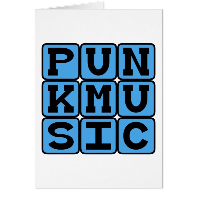 Punkmuziek, Muziekuitvoering (Voorkant)