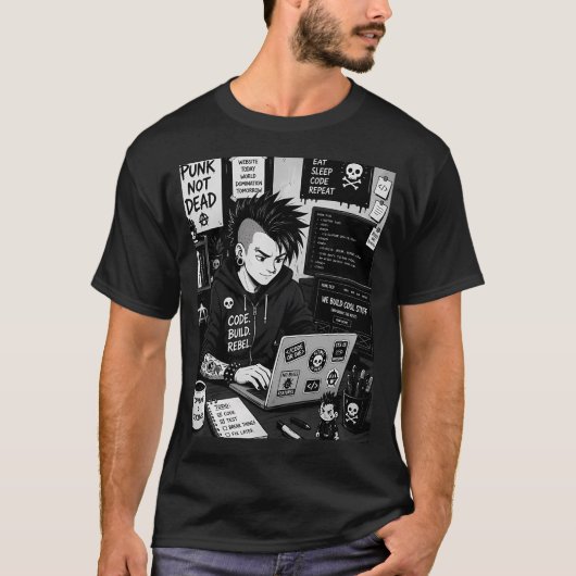 Punkontwikkelaar T-shirt (Voorkant)